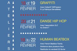 photo Hip OPsession - Atelier danse, beatbox et graffiti