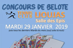 photo CONCOURS DE BELOTE LIOUJAS