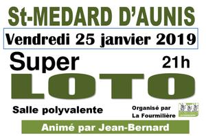 photo Super Loto à SAINT MEDARD D'AUNIS 21h00 salle polyvalente