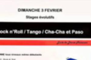 Stages Rock n’ Roll / Tango / Cha-Cha et Paso