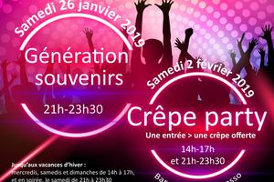 Crêpe party à la patinoire