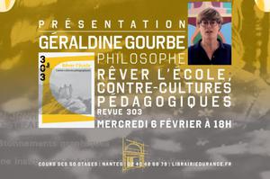 photo Présentation du numéro «Rêver l'école» de la revue 303