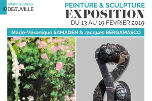 Exposition de peintures et sculptures par Marie-Véronique Samaden et Jacques Bergamasco