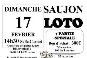 LOTO Amicale Saujonnaise Harmonie de Saujon