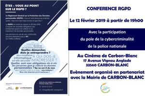 photo CONFERENCE : ETES - VOUS AU POINT SUR LE RGPD ?