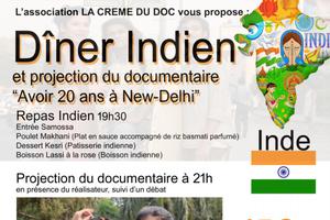 diner indien et film