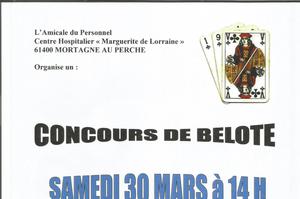 photo concours de Belote