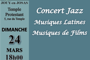 Concert Jazz Musiques Latines Musiques de Films