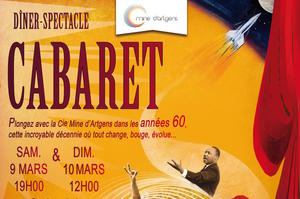 Cabaret années 60, dîner-spectacle à la Mine d’Artgens 