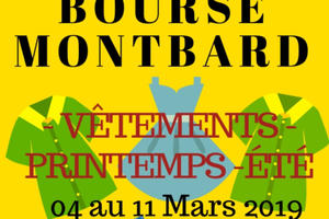 Bourse vêtements printemps/été MJC de Montbard