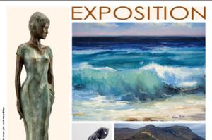 photo Exposition de Nadine Michon dite «Nad» peintre et sculpteur et J. Michon photographe