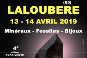 4e SALON MINERAUX FOSSILES BIJOUX de LALOUBERE (65) - OCCITANIE - FRANCE