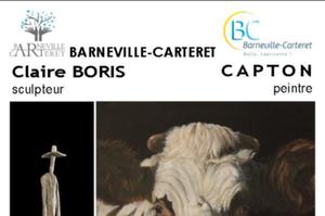 Exposition de CAPTON peintre et de Claire Boris sculpteur