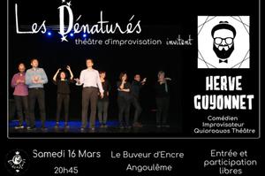 Les Dénaturés improvisent avec Hervé Guyonnet