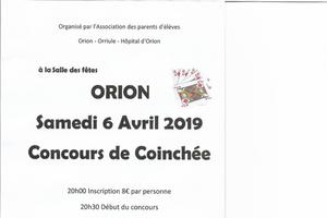 concours de coinchée