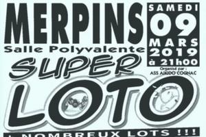 photo SUPER LOTO à MERPINS (Salle Polyvalente) Samedi 9 mars !