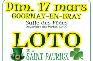 Loto de la Saint Patrick organise par ASG Au gré du vent 76