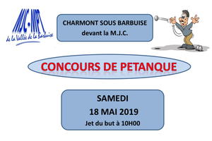 Concours de pétanque