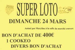 Loto le 24 mars Condé sur Noireau