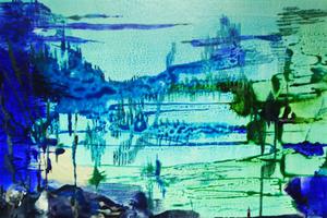 Une exposition de peintures contemporaines de Russell Boncey - L’eau et ses consorts : le vent, le ciel et leurs signes