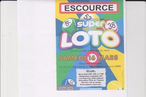 photo SUPER LOTO DE L AMICALE FOOT D ESCOURCE