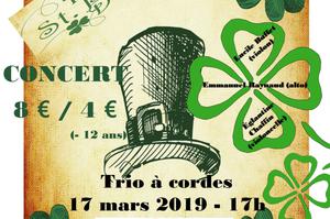 Concert Trio à cordes / Saint-Patrick