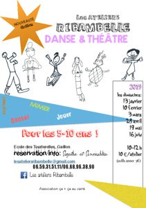 Les ateliers Ribambelle- Danse et Théâtre