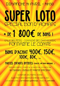 photo SUPER LOTO SPECIAL BON D'ACHATS