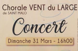 Concert de la chorale Vent du large de Saint-Malo