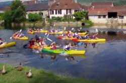 Balad’nautique en canoë-kayak sur les canaux de l’Huisne