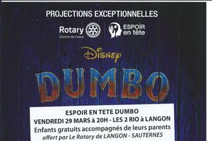 LE 29 MARS DUMBO LANGON  20H