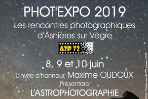 PHOT’EXPO 2019, LES RENCONTRES PHOTOGRAPHIQUES D’ASNIÈRES SUR VÈGRE