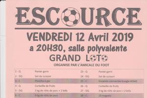 photo SUPER LOTO DE L AMICALE FOOT D ESCOURCE