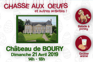 Chasse aux Oeufs au Château de Boury