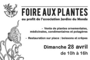 Foires au plantes au profit de Jardins du Monde