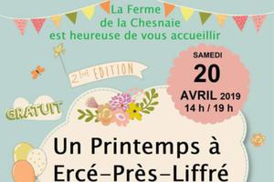 Marché de printemps à la ferme