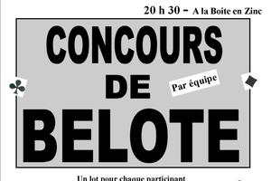 photo Concours de Belote