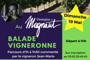 Balade Vigneronne Dimanche 19 Mai !