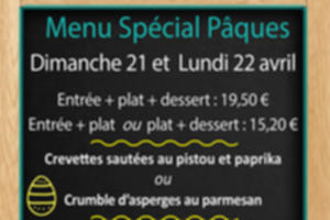 Menu de Pâques