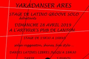 STAGE DE LATINO GROOVE SOLO