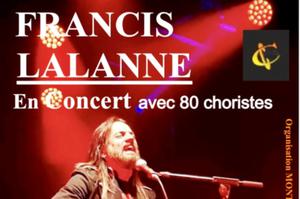 Concert FRancis LALANNE avec 80 choristes