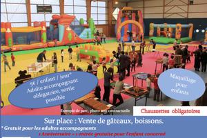 photo WEEK-END/JEUX : STRUCTURES GONFLABLES ET JEUX EN BOIS GEANTS