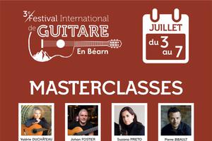 Festival International de guitare MasterClasses  et concours: 1er prix 3000 €
