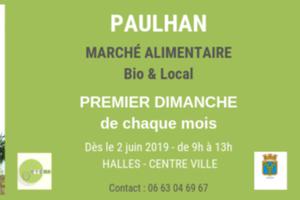 MARCHÉ ALIMENTAIRE BIO ET LOCAL DE PAULHAN