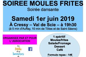 Soirée moules frites - soirée dansante