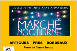 Grand marché nocturne gourmand et festif