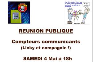 Reunion publique - Compteurs communicants LINKY