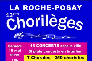 13ème chorilèges de La Roche-Posay