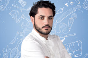 photo Mérouan Bounekraf de TOP CHEF dans les cuisines du Casino