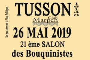 Le 21eme salon des bouquinistes de TUSSON 